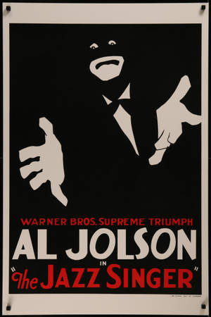 Ανατριχιαστικό Εξώφυλλο Al Jolson The Jazzy Singer — Huawei MatePad 11.5 S (2025) Ταπετσαρία