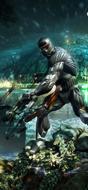 Φόντο iPhone X Crysis 3 — HMD Luma Ταπετσαρία
