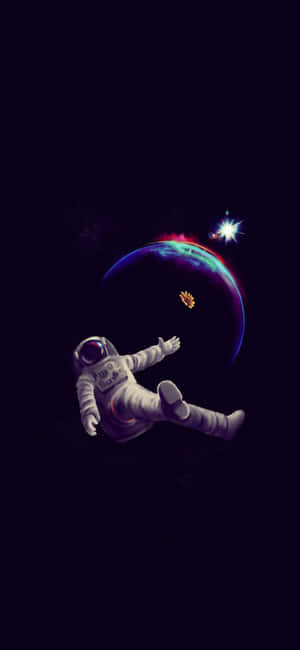 Astronaut Iphone — Pixel 8 Ταπετσαρία