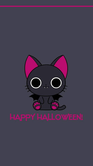 Αξιολάτρευτη Ανατριχιαστική Γάτα του Halloween