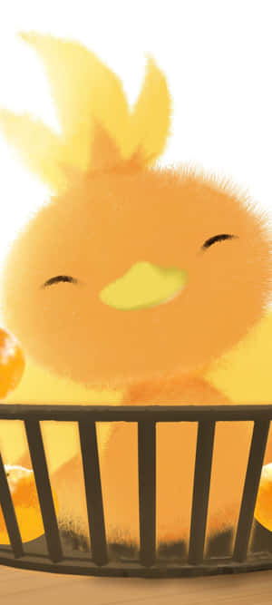Αξιολάτρευτη Εικονογράφηση του Pokemon Torchic — Nothing Phone (2) Ταπετσαρία