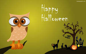 Αξιολάτρευτη Κουκουβάγια Halloween