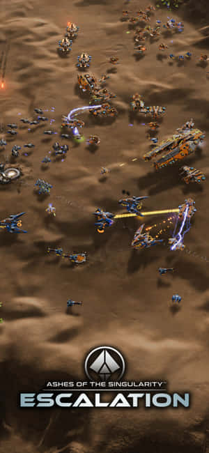 Iphone X Ashes Of The Singularity Escalation Φόντο — RedMagic Ταπετσαρία