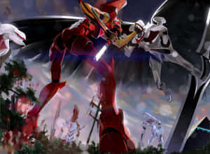 Φόντο Neon Genesis Evangelion — 新世紀エヴァンゲリオン Ταπετσαρία