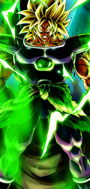 Super Saiyan Broly Dragon Ball Super Broly ταπετσαρία — iPhone 14 Plus Ταπετσαρία