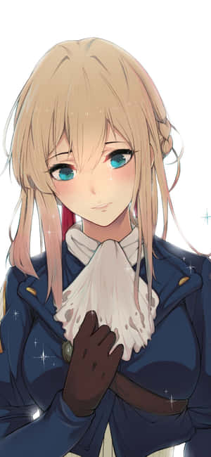 Violet Evergarden Iphone — Honor Play 80 Plus Ταπετσαρία