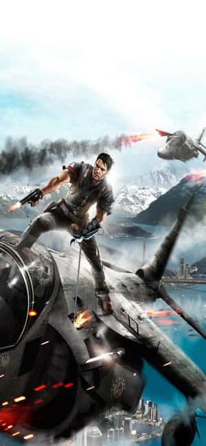 Φόντο iPhone X Just Cause 4 — Realme Ταπετσαρία