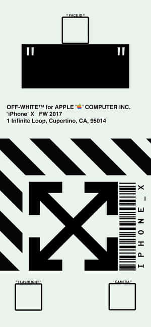 Off White iPad — iPhone Xs Ταπετσαρία