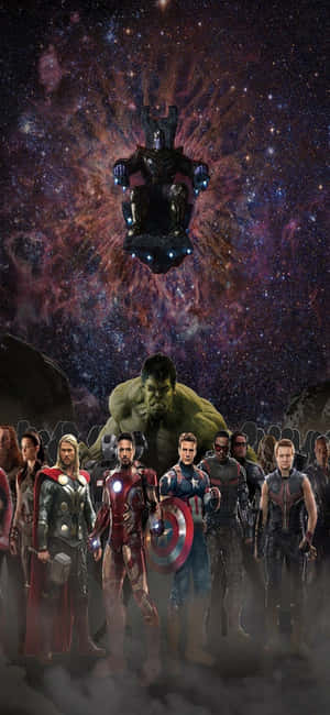 Iphone Xs Marvel's Avengers Φόντο — Honor Play10A Ταπετσαρία