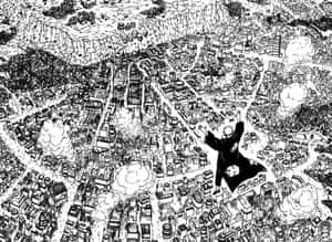 Φόντο Πάνελ Μάνγκα — Manga GIF Ταπετσαρία