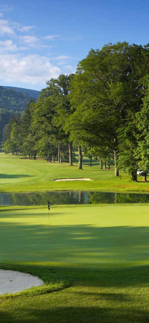 Φόντο Iphone X Γήπεδο Γκολφ — Nothing Phone (a-series) Ταπετσαρία