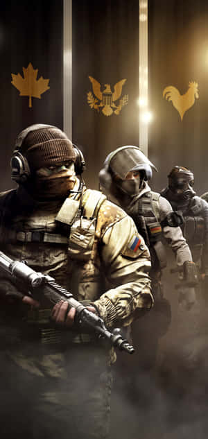 Φόντο Android Rainbow Six Siege — Γαλαξίας F16 Ταπετσαρία