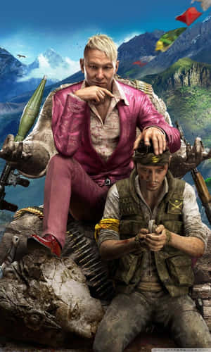 Iphone Xs Far Cry 3 Φόντο — Galaxy Tab A11 Ταπετσαρία