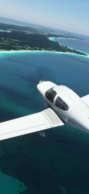 Φόντο Iphone Xs Microsoft Flight Simulator — Realme Ταπετσαρία