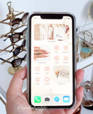 Εικόνες αισθητικής iPhone — Pixel Fold Ταπετσαρία