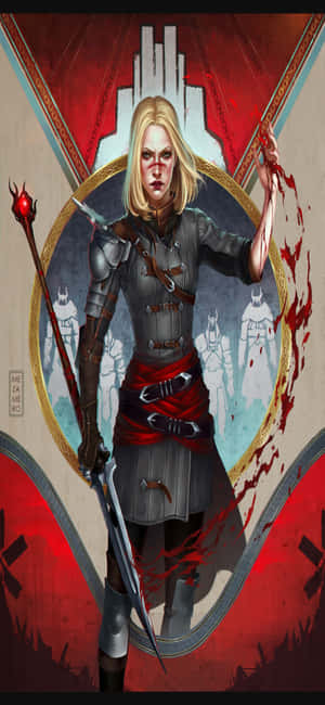 Φόντο Dragon Age Inquisition για iPhone Xs — HMD Luma Ταπετσαρία