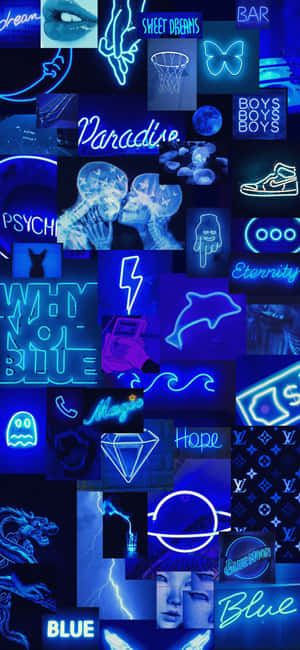 Φόντο Aesthetic Blue — Honor Win Turbo Ταπετσαρία