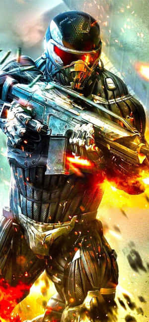 Φόντο iPhone X Crysis 3 — OnePlus Nord CE Ταπετσαρία