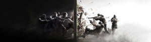 Ταπετσαρία διπλής οθόνης tom clancy rainbow six siege. — 32:9 Ταπετσαρία