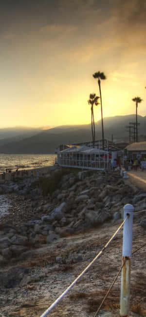 Iphone Xs Malibu Φόντο — iPhone 11 Pro Ταπετσαρία