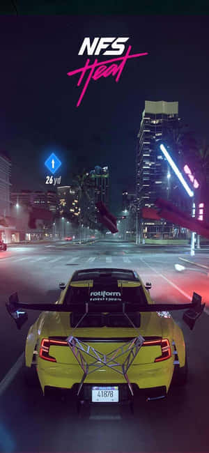 Φόντο Iphone Xs Need For Speed Heat — HMD Luma Ταπετσαρία