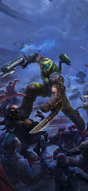 Doom Eternal iPhone — Redmi Note 15 Pro Ταπετσαρία