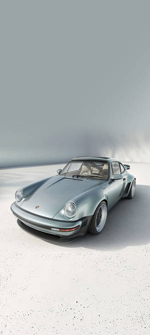 Ασημί Porsche 911 — 1080x2400 Ταπετσαρία