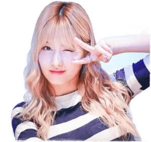 Αστέρι της Kpop με Σήμα Ειρήνης