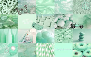 Εικόνες Aesthetic Green — Παστέλ πράσινο Ταπετσαρία