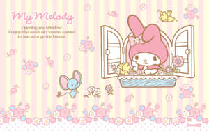 Ταπετσαρία Sanrio — Hello kitty αισθητική Ταπετσαρία