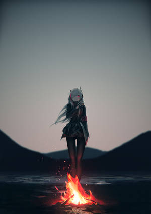 Αφίσα Anime Girls Frontline ταπετσαρία — OnePlus Pad 4 Ταπετσαρία