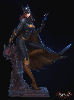 Batgirl στο Batman Arkham Knight για iPhone — Batman Ταπετσαρία