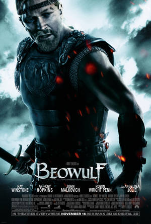 Αφίσα Beowulf Ray Winstone — Huawei MatePad Ταπετσαρία