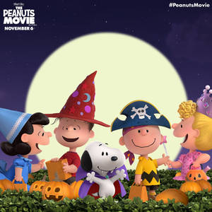 Ταπετσαρία αφίσας Halloween Peanuts Charlie Brown