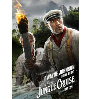 Ταπετσαρία Αφίσας Ταινίας Jungle Cruise 2021 — Αυγή Ταπετσαρία