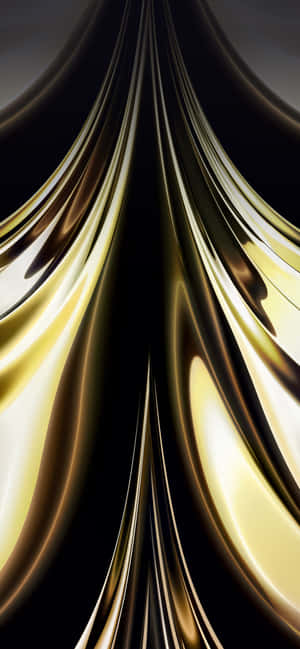 Αφηρημένες Χρυσές Σπείρες Wallpaper για Mac Book Air M2