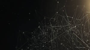 Ταπετσαρία Σκούρα Αφίσα Με Γραμμές — 2560x1440 Ταπετσαρία