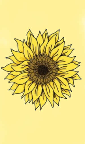 Sunflower Yellow Tumblr Aesthetic — Infinix Xpad Ταπετσαρία