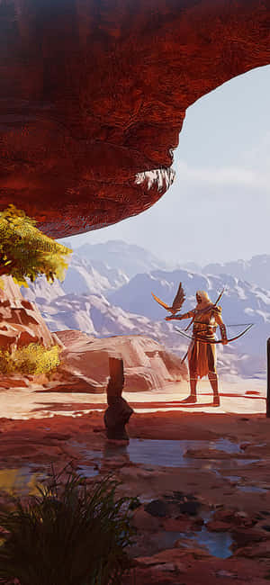 Φόντο Iphone X Assassin's Creed Origins — Realme GT 8 Pro Ταπετσαρία
