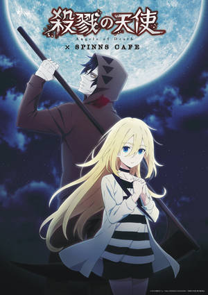 Ταπετσαρία αφίσας των χαρακτήρων του anime Angels Of Death — OnePlus Pad 3 Pro Ταπετσαρία