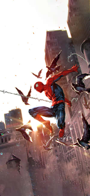 Spiderman Φόντο — Tecno Camon Ταπετσαρία