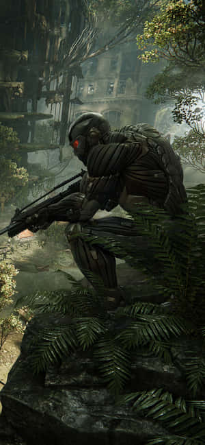 Iphone Xs Max Crysis Warhead Φόντο — OnePlus 12 Ταπετσαρία