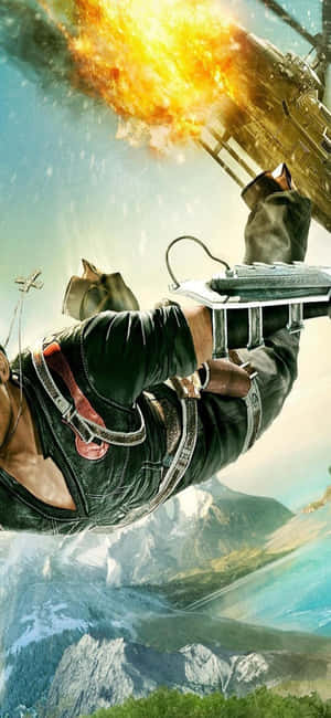 Φόντο iPhone X Just Cause 4 — OnePlus Ace Ταπετσαρία