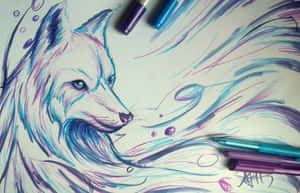 Εικόνες με δροσερούς λύκους — Cool wolf Ταπετσαρία