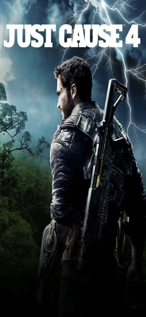 Φόντο iPhone X Just Cause 4 — Tecno Camon Ταπετσαρία