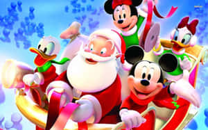 Γιορτάστε τη Μαγεία της Disney αυτά τα Χριστούγεννα — Ντίσνεϊ Χριστούγεννα Ταπετσαρία