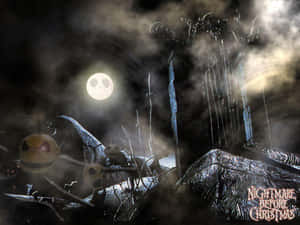 Γιορτάστε το Halloween με τον Jack Skellington από το "The Nightmare Before Christmas" — Νύχτα πριν τα Χριστούγεννα GIF Ταπετσαρία