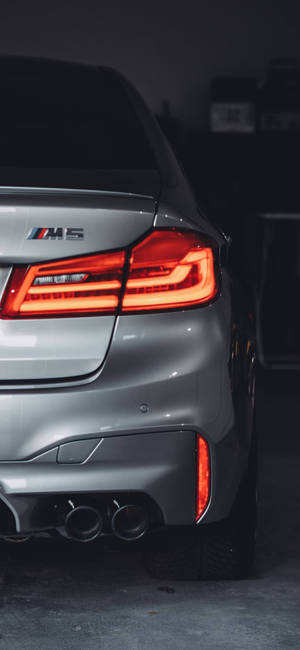 Γκρι BMW M5 Αυτοκίνητο iPhone — Galaxy S24 FE Ταπετσαρία
