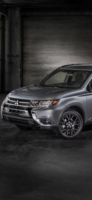 Ταπετσαρία γκρι Mitsubishi Outlander — iPhone 18 Ταπετσαρία