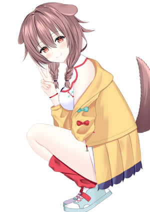 Inugami Korone — IQOO Pad5c Ταπετσαρία
